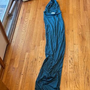 Hug Sleep Blue Hooded sleep cocoon.